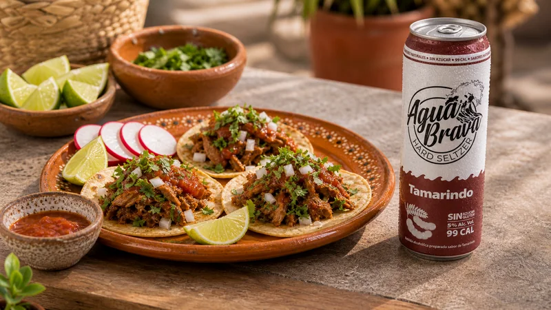 Chamoyada de Tamarindo Hard con Mezcal: receta con Agua Brava